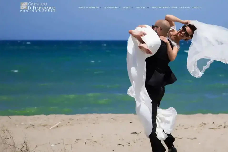 Anteprima del sito web Di Francesco Foto, progetto nel portfolio NP Design